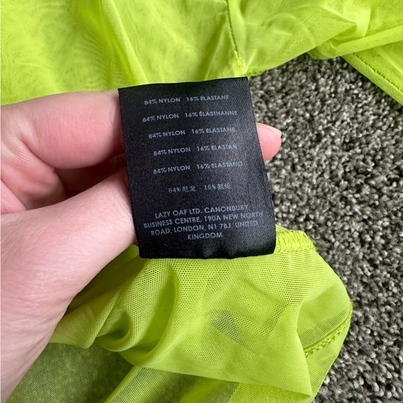 Lazy Oaf Sheer Turtleneck - Picture 3 of 4